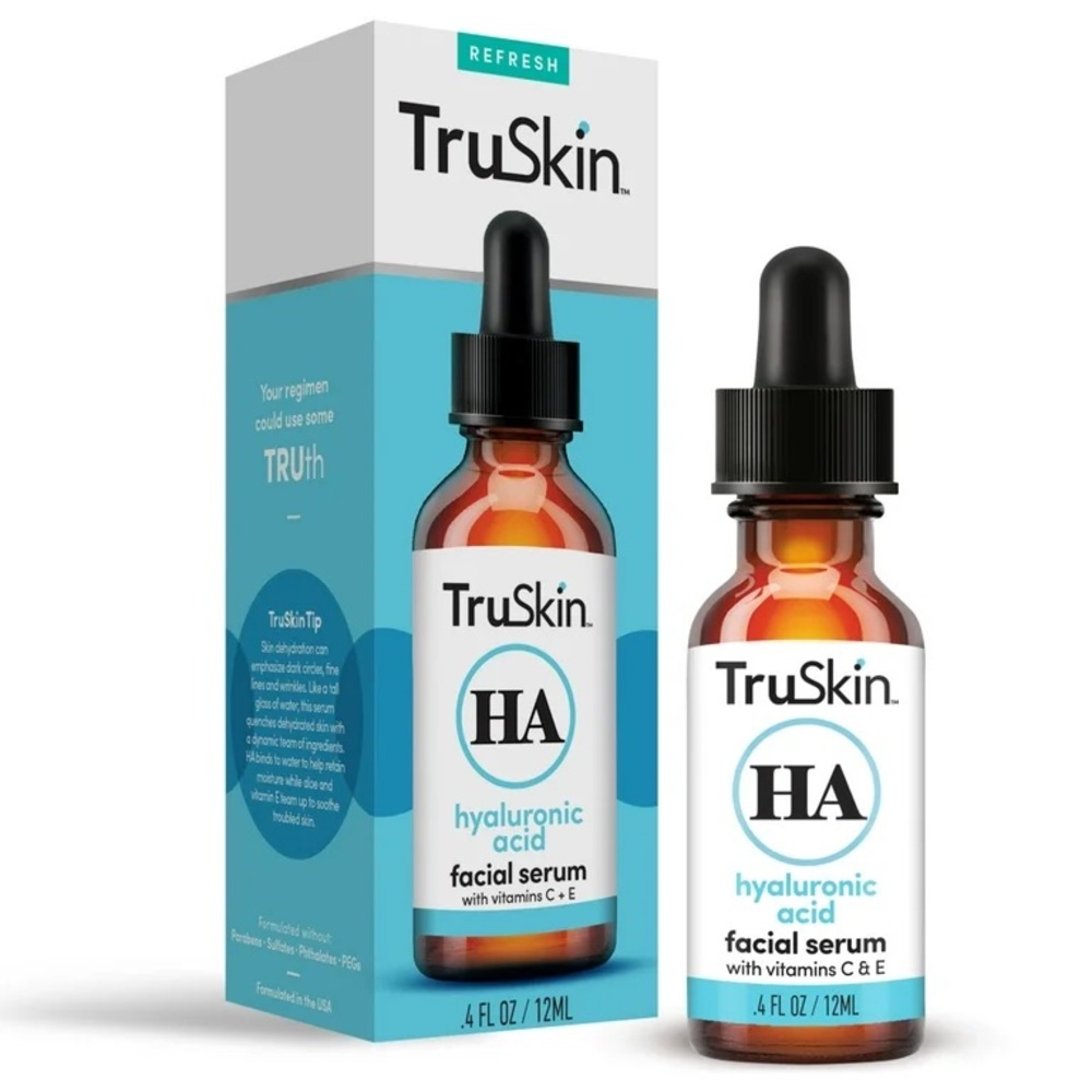 Skin Hyaluronic Acid Serum with Vitamins C & E - Amber